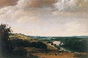Frans Post Landscape with river and forest painting
